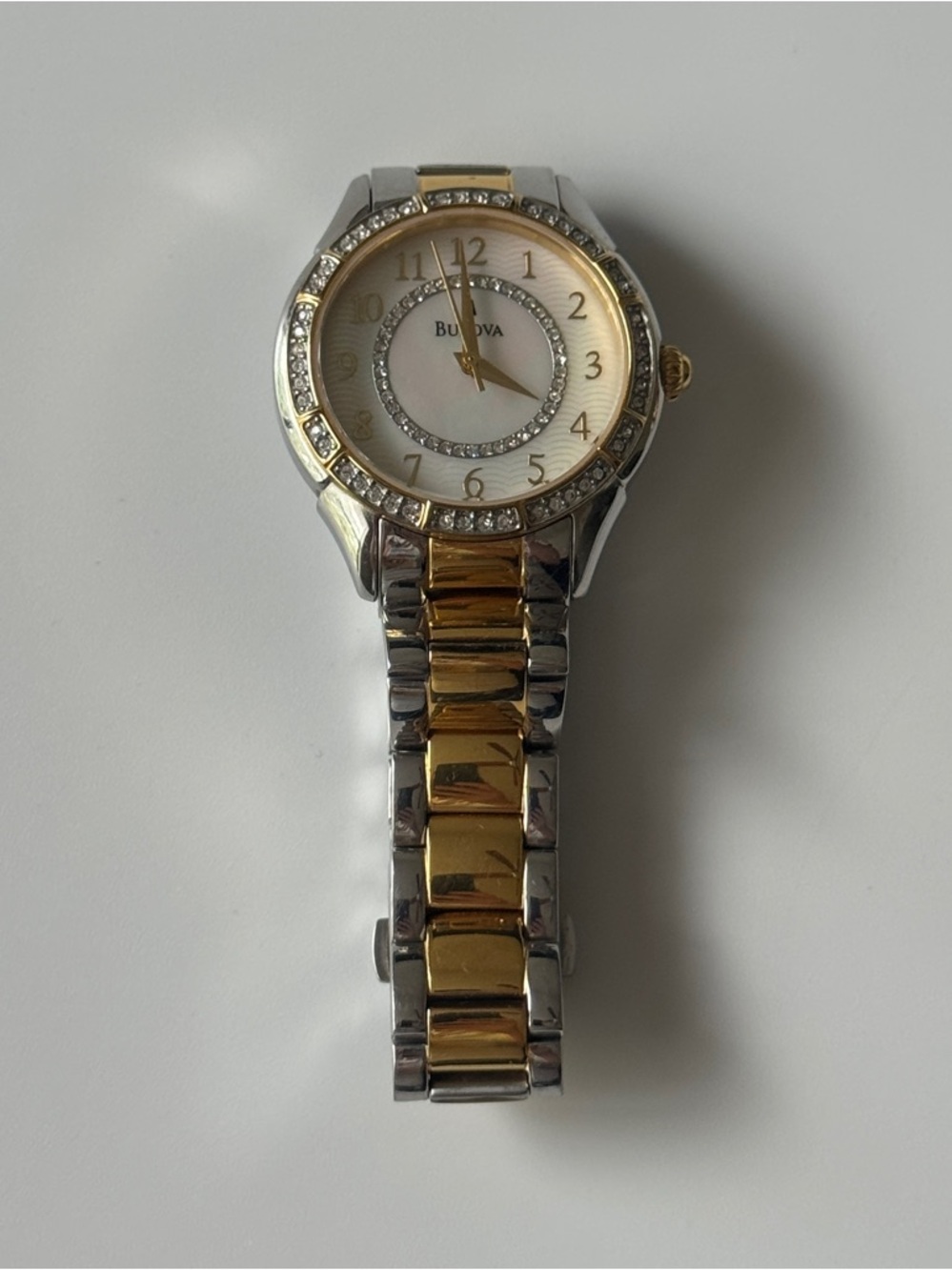 Bulova Two tone watch